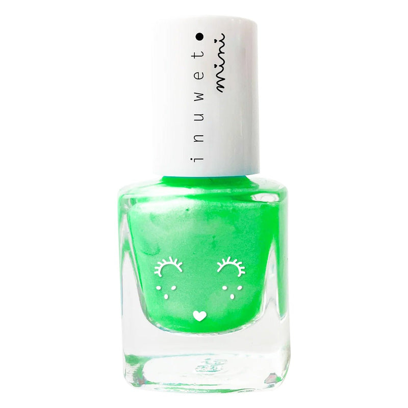 Esmalte Uñas NEÓN a base de agua INUWET · Verde - La Chata Merengüela