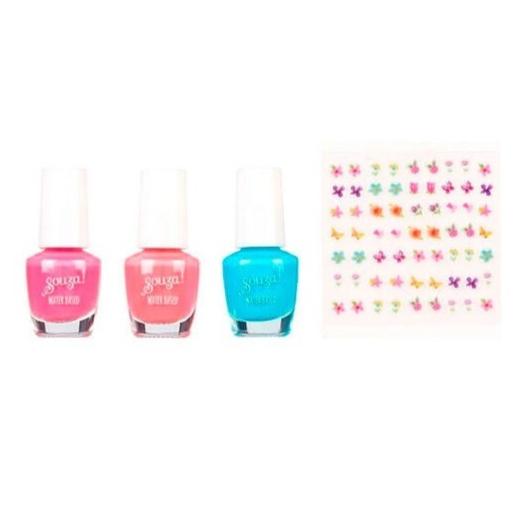 Esmalte Uñas y Pegatinas Elfo