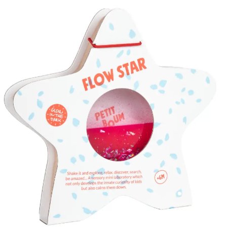 Estrella sensorial FLOW STAR Nebula Pink - La Chata Merengüela