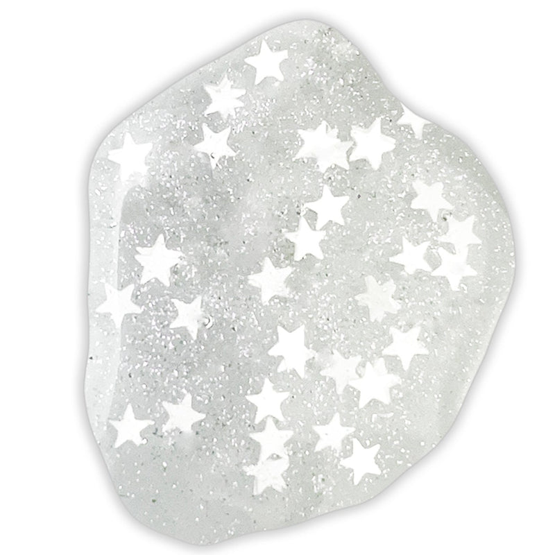 Esmalte Uñas a base de agua INUWET · Transparente con Estrellas