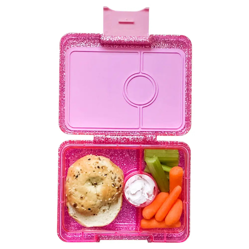 Yumbox snack · glitter pink