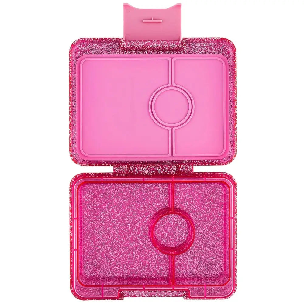 Yumbox snack · glitter pink
