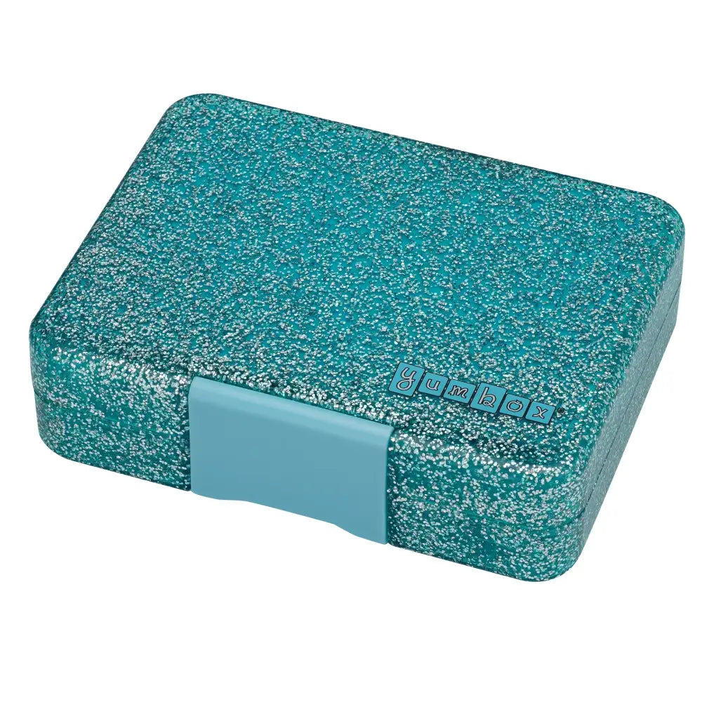 Yumbox snack · glitter blue