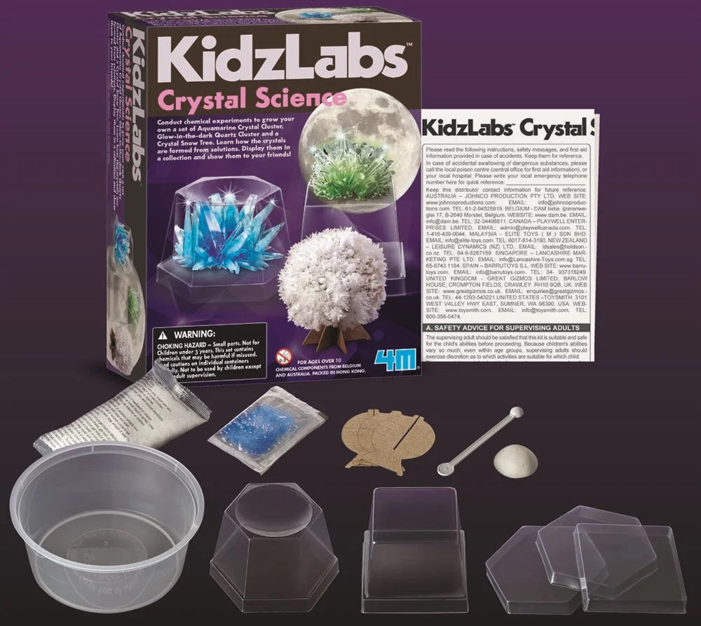 Crea tus propios cristales KIDZLABS