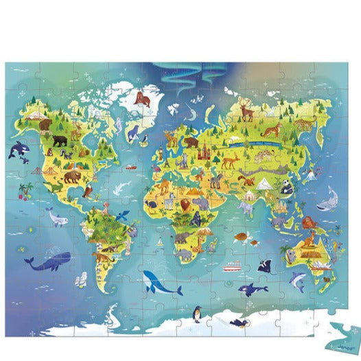 Puzzle Mundo: 100 piezas
