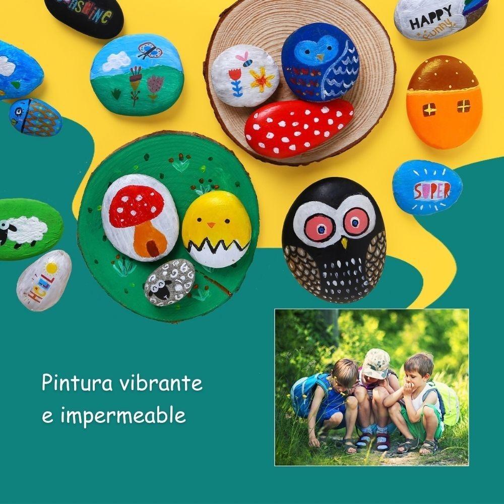 Kit creativo ROCK PAINTING