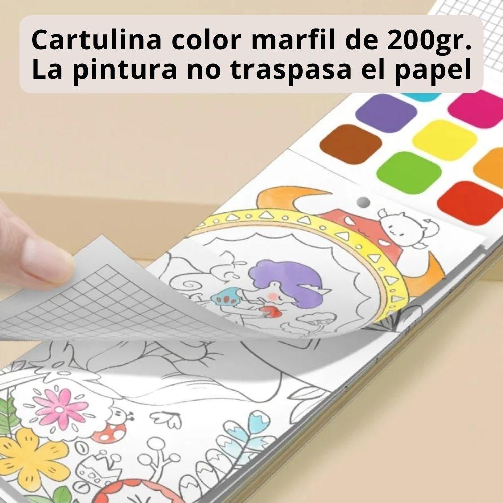 Cuaderno con acuarelas PET PARTIES