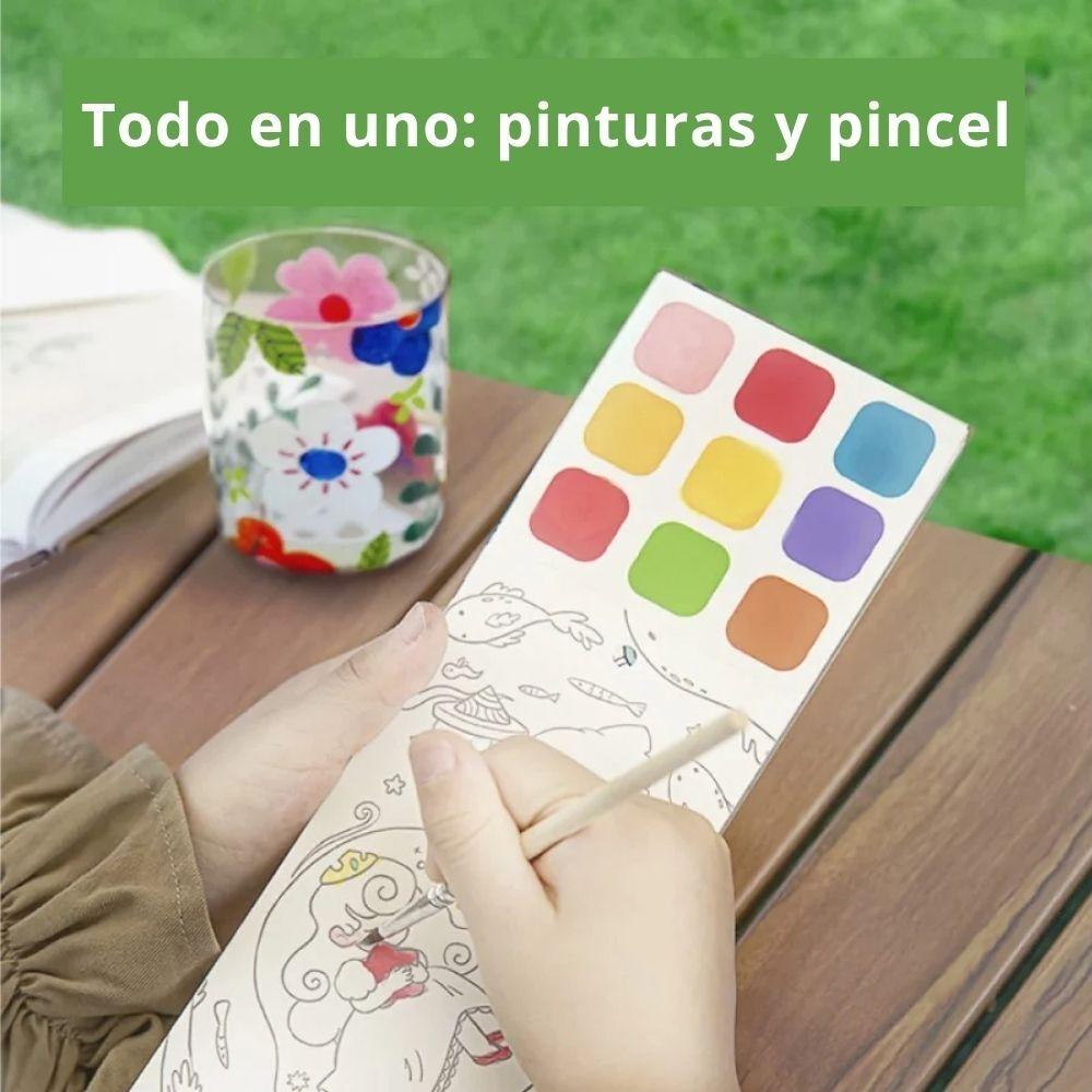Cuaderno con acuarelas PET PARTIES