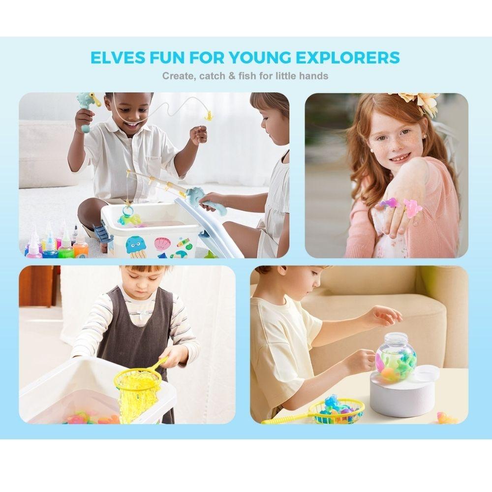 Crea tus figuritas de gel 3D en agua