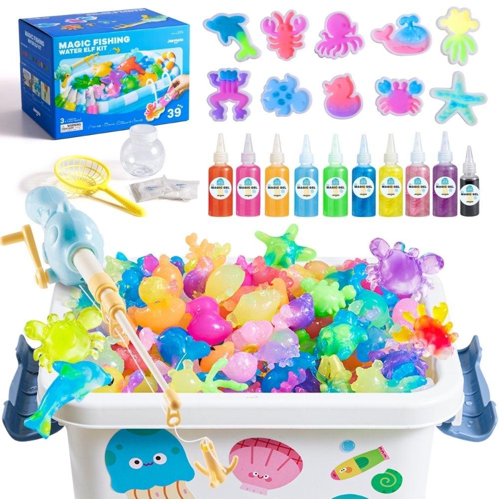 Crea tus figuritas de gel 3D en agua