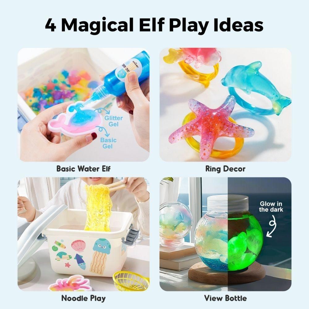 Crea tus figuritas de gel 3D en agua