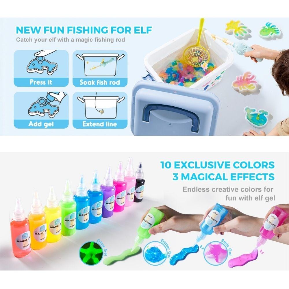 Crea tus figuritas de gel 3D en agua