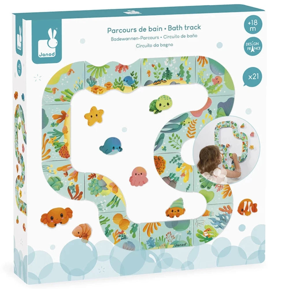 Puzzle y juego de baño: 13 piezas