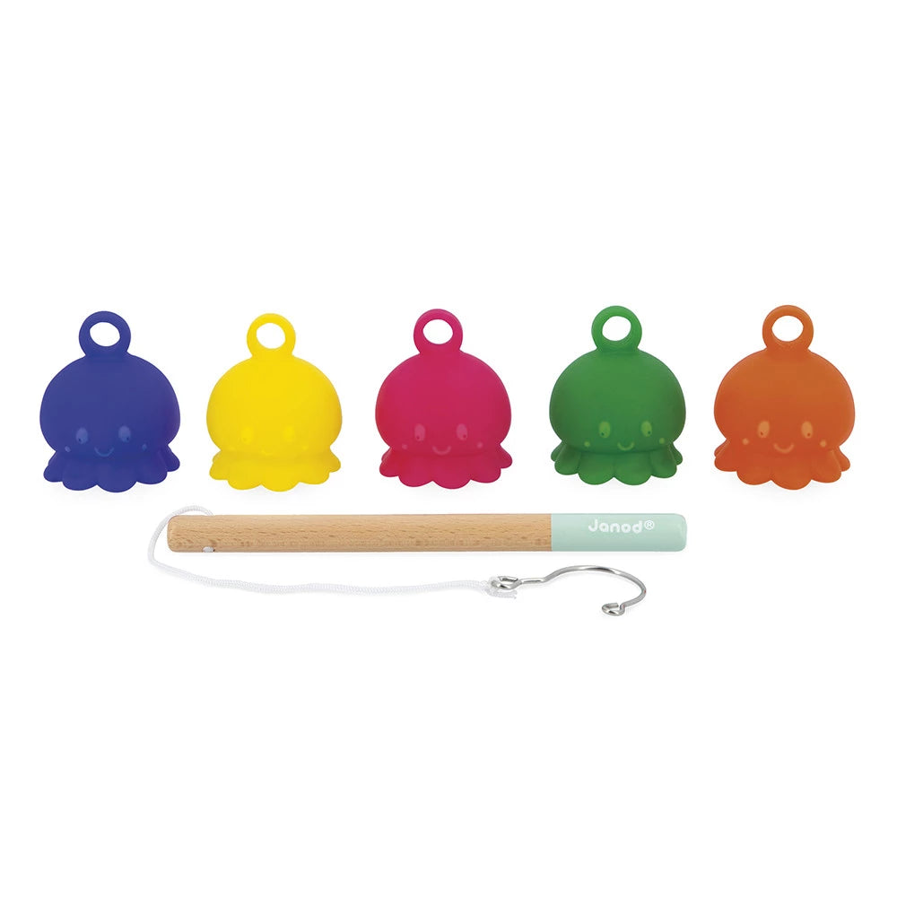 Juego de pescar pulpos