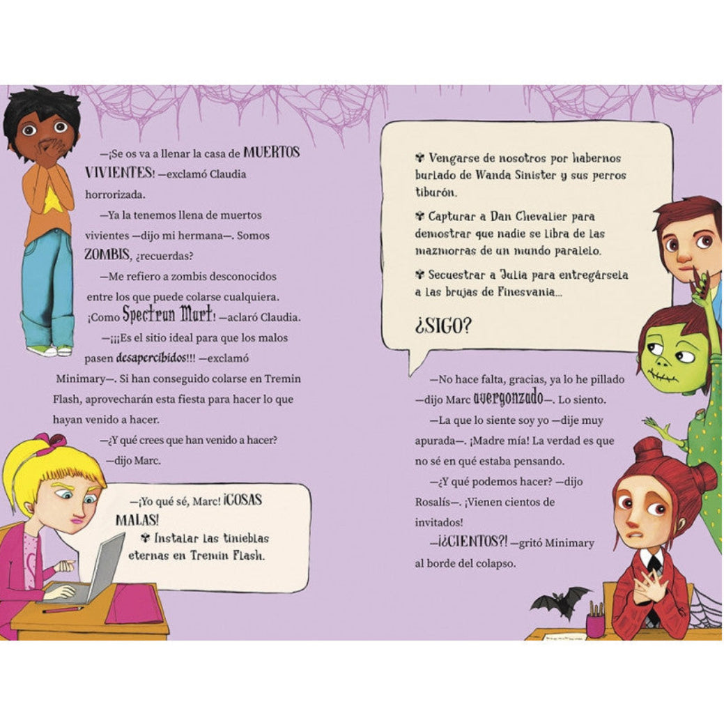 Julia y Los Mortimort 5 · una fiesta de miedo