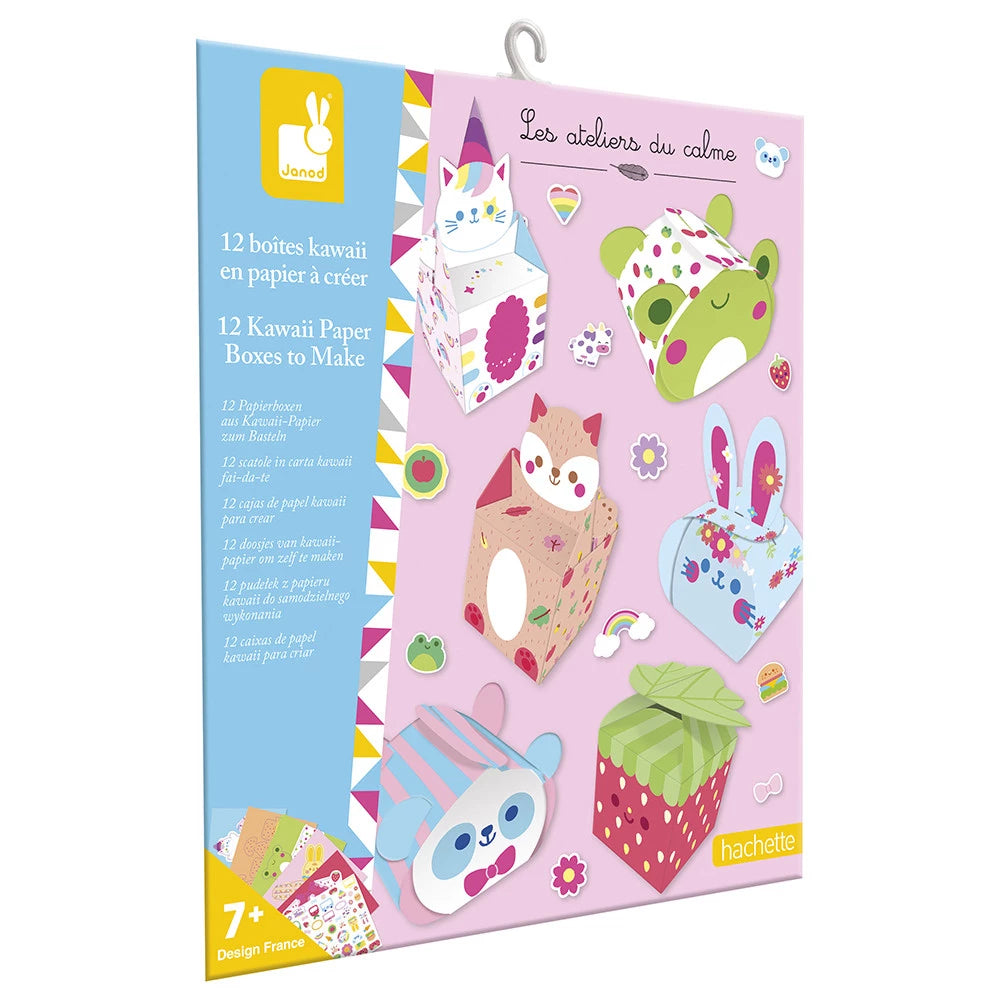 12 cajas de papel KAWAII para crear