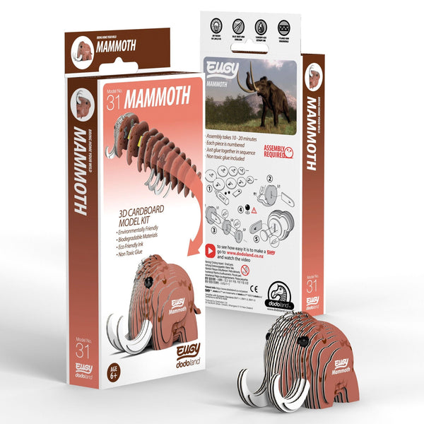 Kit MiniPuzzle 3D DodoLand · Mamut - La Chata Merengüela