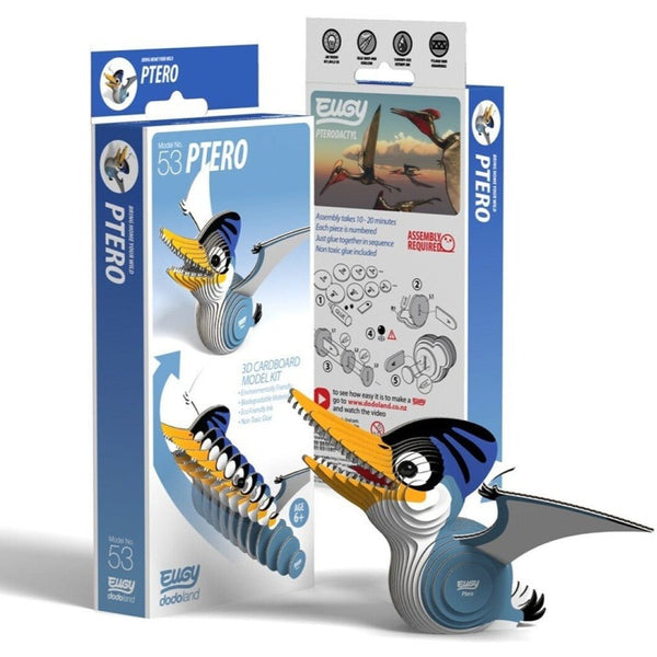 Kit MiniPuzzle 3D DodoLand · Pterosaurio - La Chata Merengüela