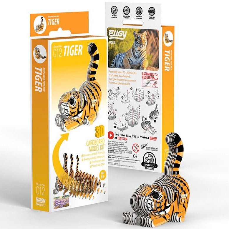 Kit MiniPuzzle 3D DodoLand · Tigre - La Chata Merengüela