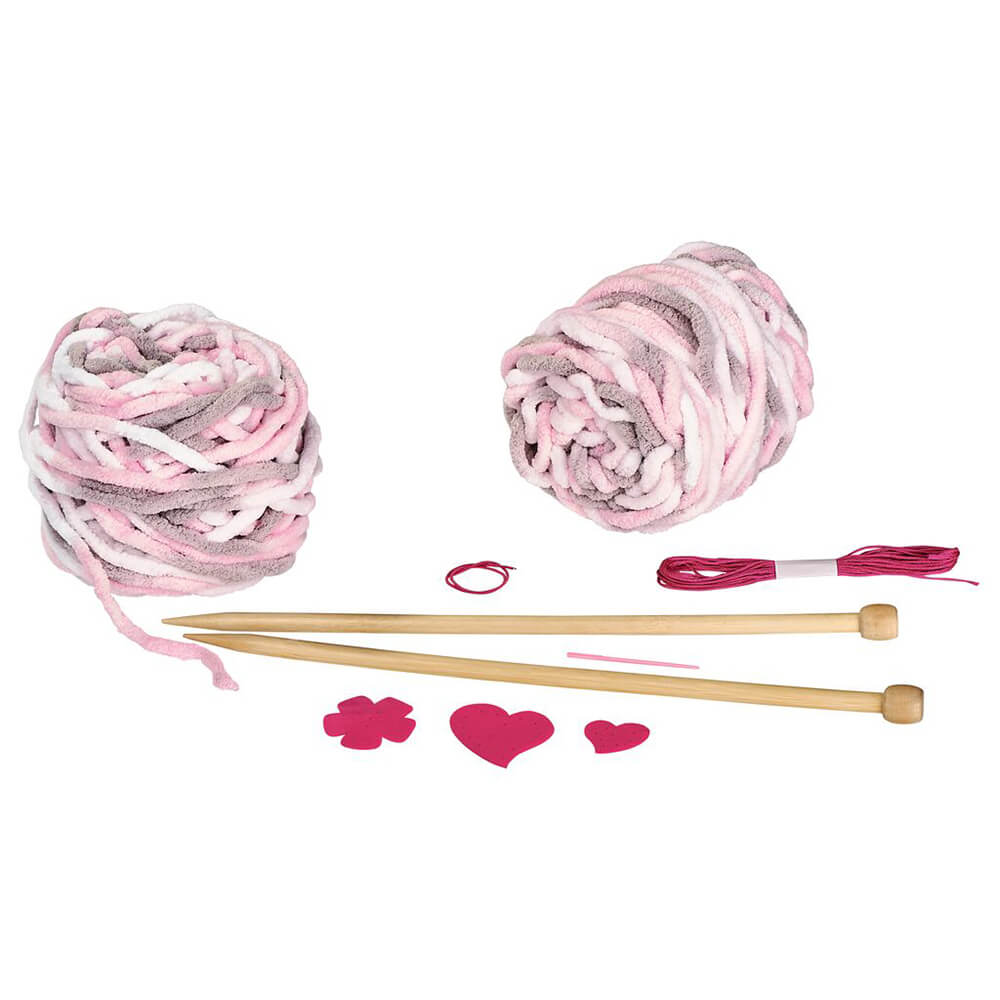 Kit para tejer · Bufanda y Pulsera - La Chata Merengüela