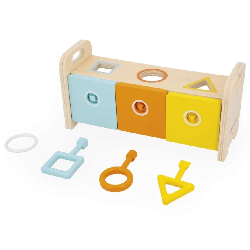 Caja de llaves y formas