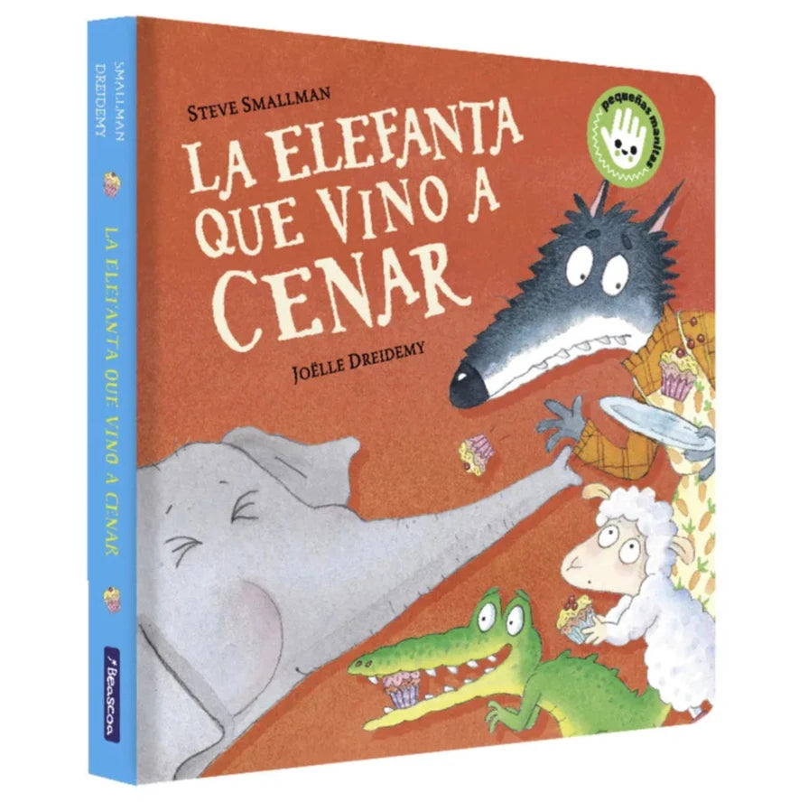 La elefanta que vino a cenar en cartoné