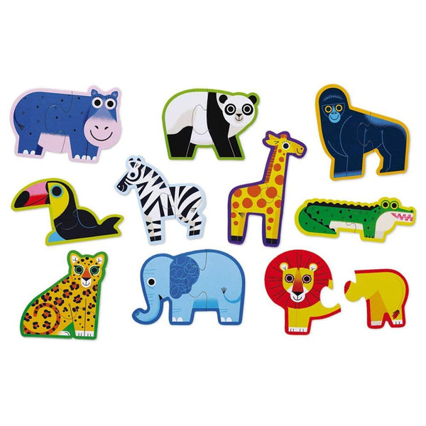 Lets's Begin 10 Puzzles · Animales - La Chata Merengüela