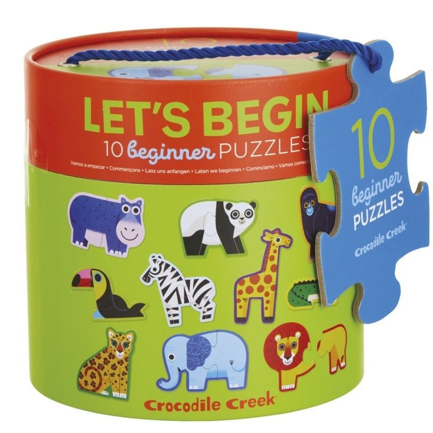 Lets's Begin 10 Puzzles · Animales - La Chata Merengüela