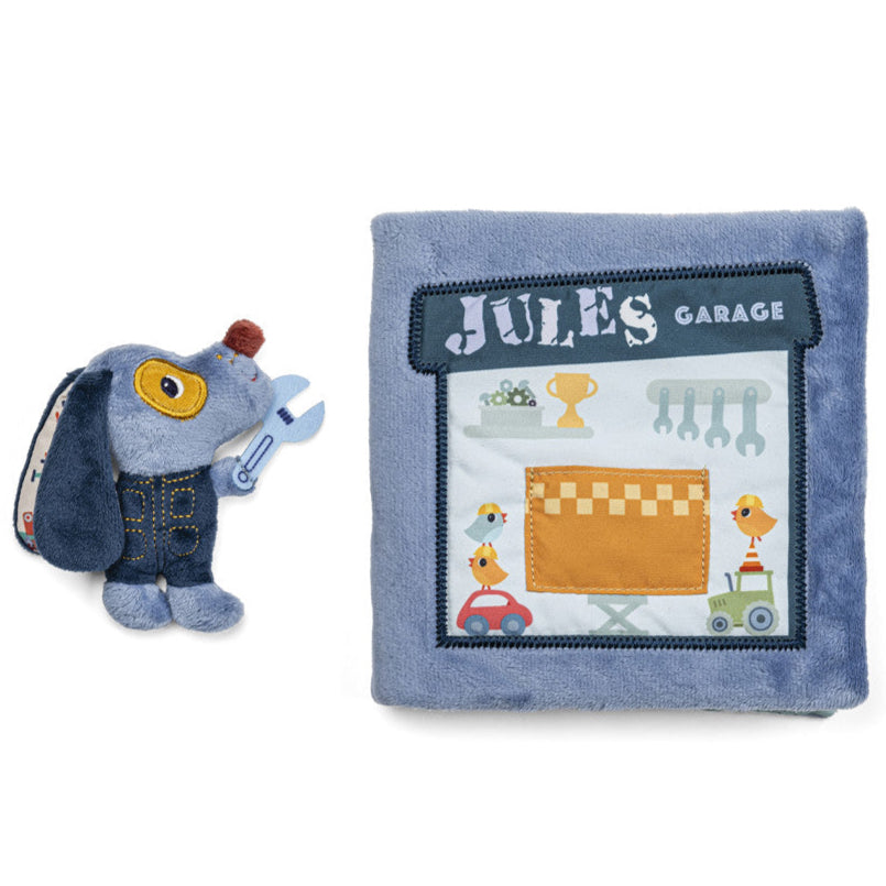 Libro de tela y actividades · el garaje de Jules