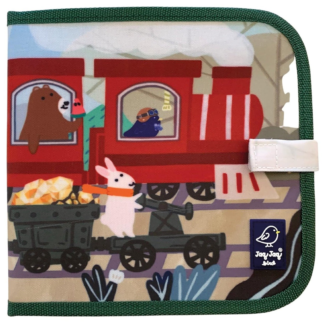 Libro pizarra con tizas · Trenes - La Chata Merengüela