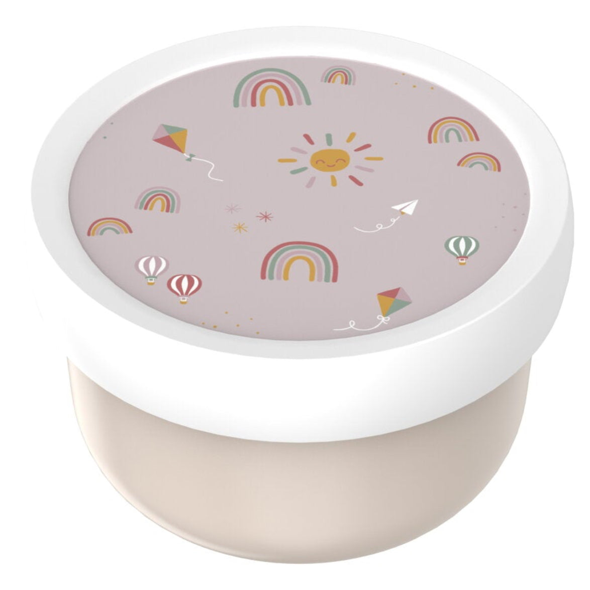 Cajita para snacks y fruta MEPAL · sunshine