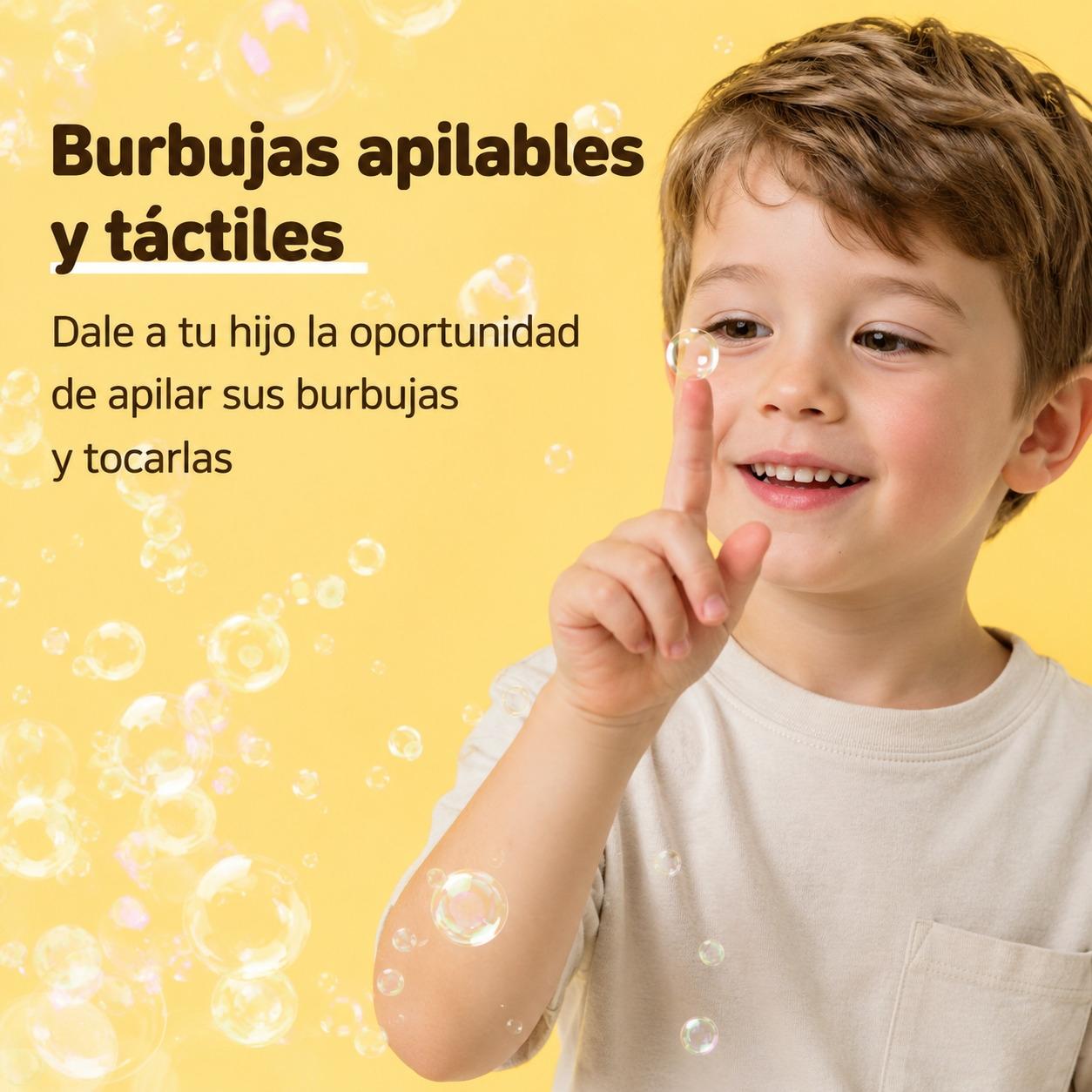 Pompas sin tóxicos TOUCHABLE BUBBLES