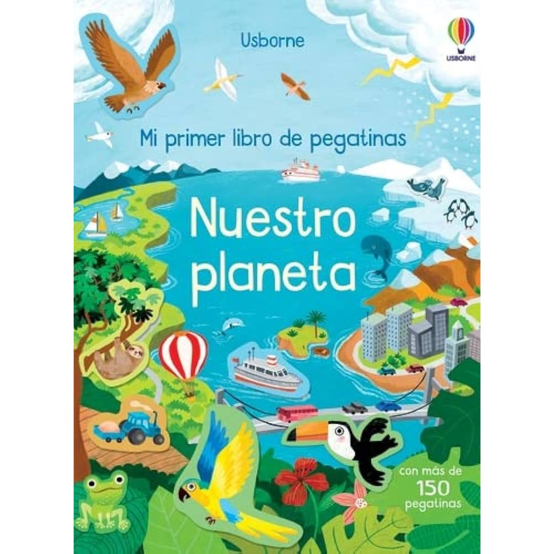 Mi primer libro de pegatinas · Nuestro Planeta - La Chata Merengüela