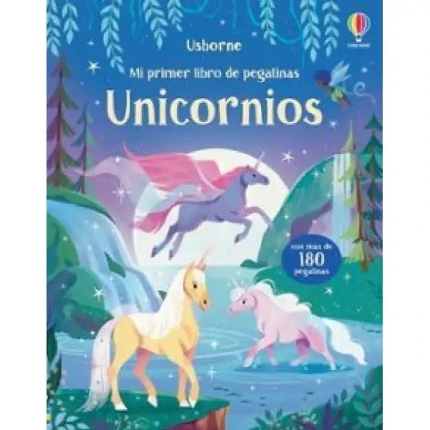 Mi primer libro de pegatinas · Unicornios - La Chata Merengüela