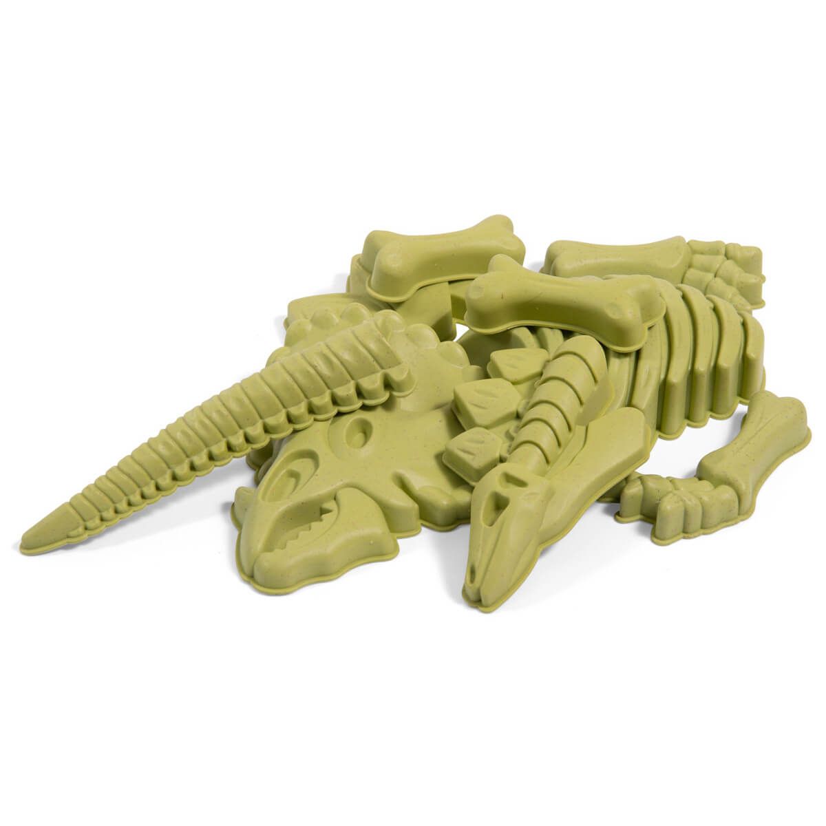 Molde fósil de dinosaurio para arena - La Chata Merengüela
