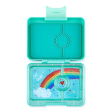 Yumbox Snack · Rainbow aqua