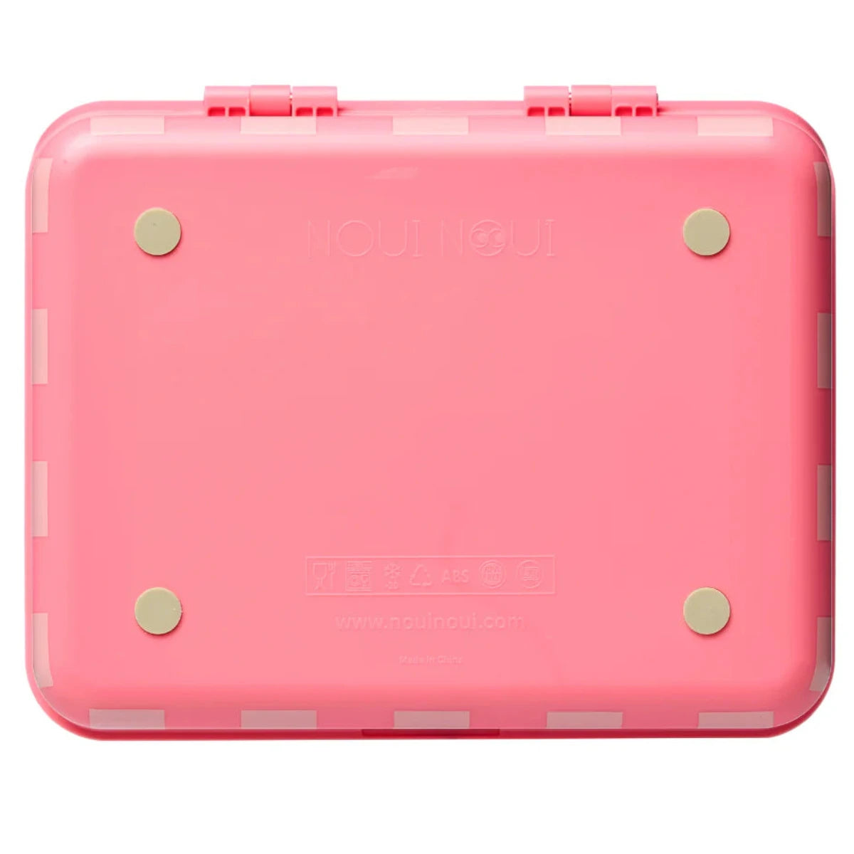 Caja de almuerzo con bandejas extraíbles NOUI NOUI · pink