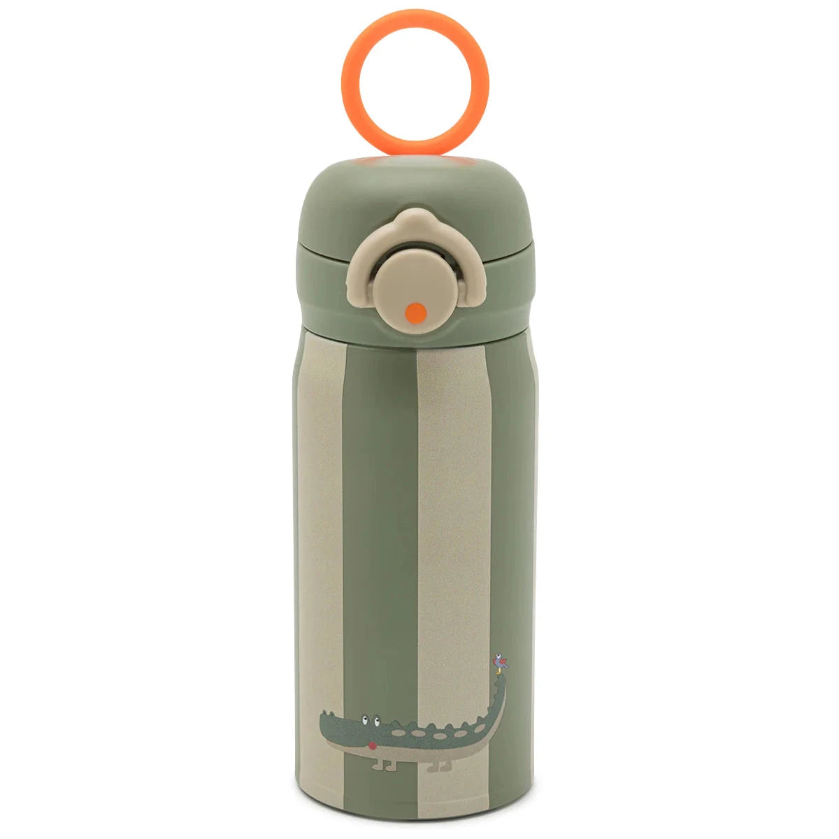 Botella de acero térmica NOUI NOUI 350ml. · cocodrilo