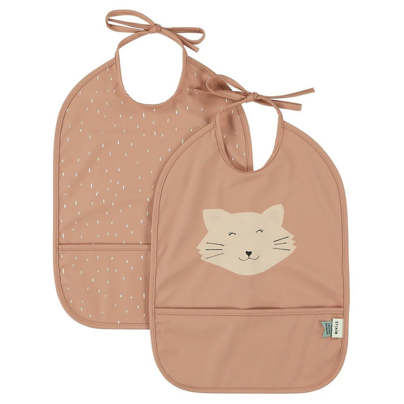 Pack 2 Baberos impermeables Trixie · Gato - La Chata Merengüela