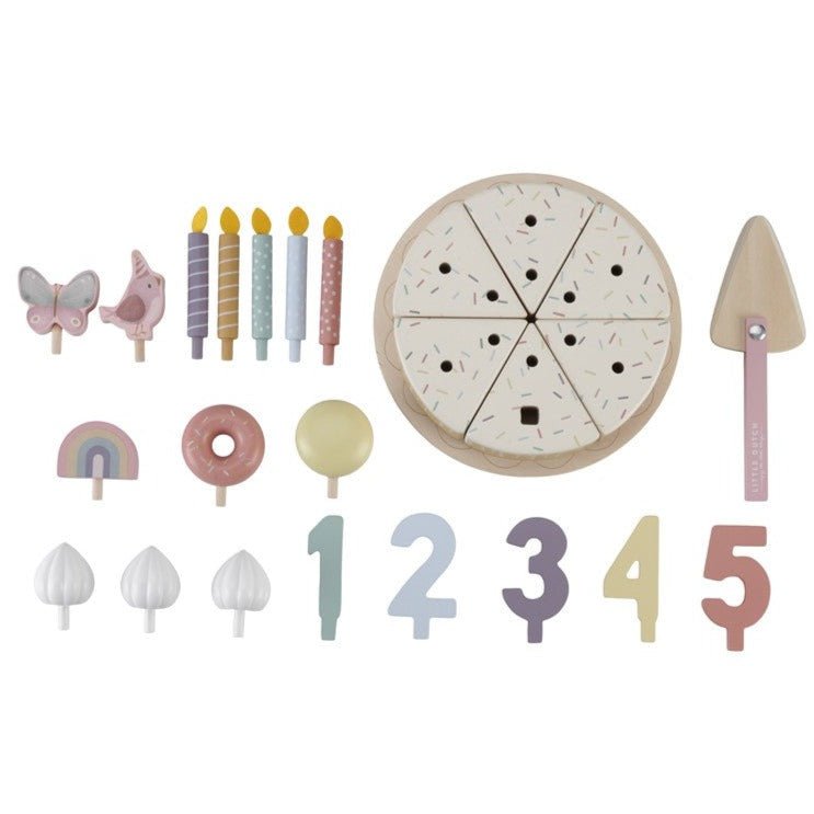 Pastel de cumpleaños Little Dutch · Rosa - La Chata Merengüela
