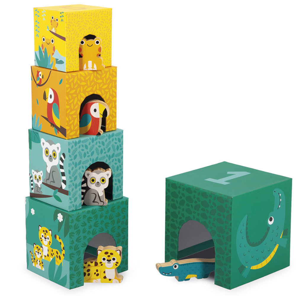 Pirámide de 5 cubos TROPIK