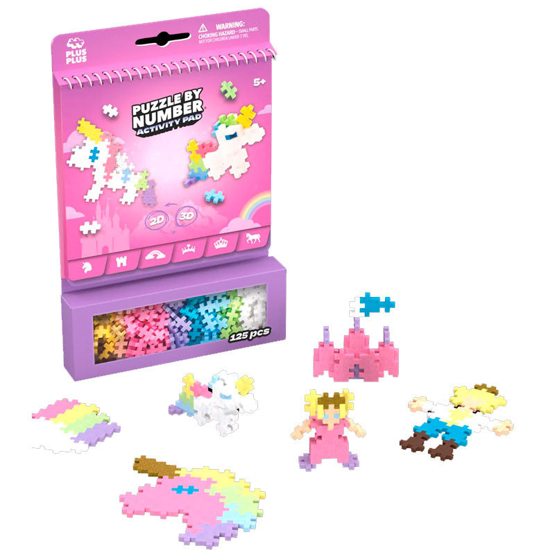 Set de actividades PLUS-PLUS 125 piezas · hadas