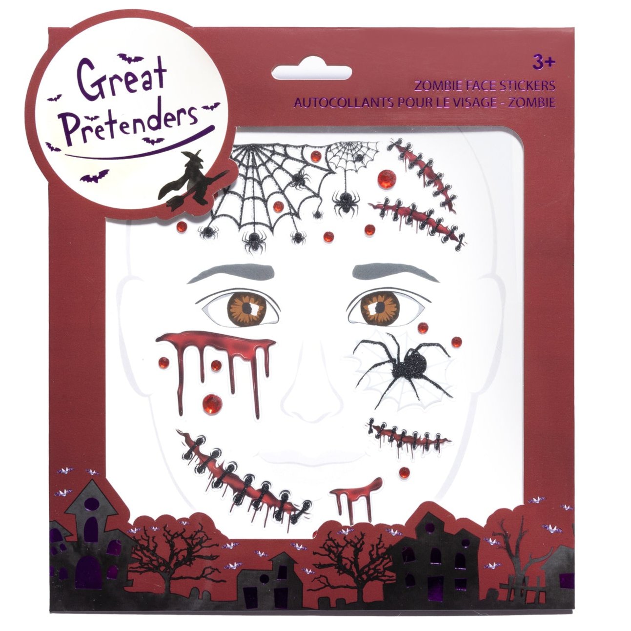 Pegatinas para Cara · Zombie