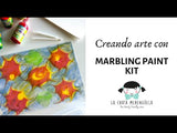Kit 6 Pinturas Sobre Agua Marbling