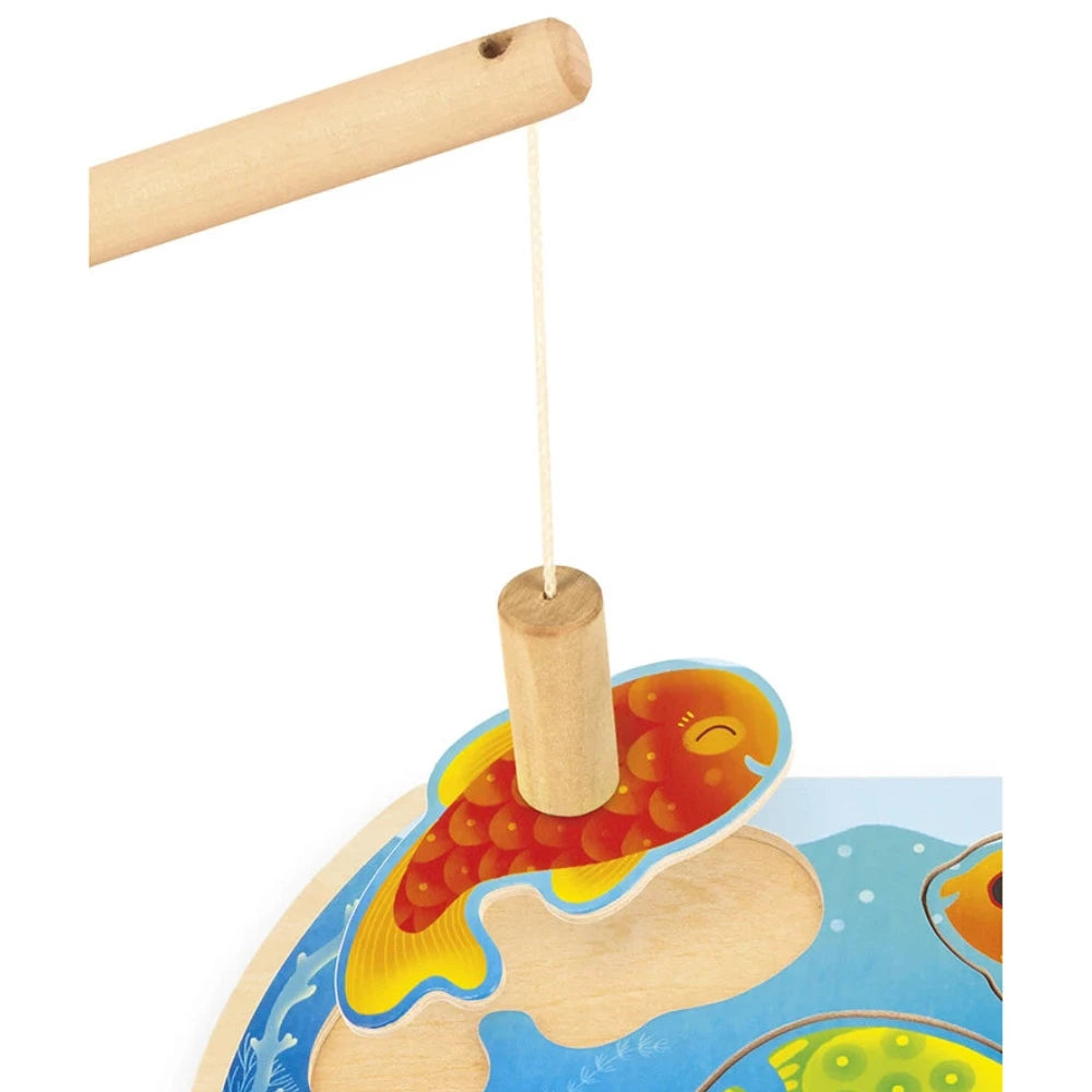 Puzzle y juego magnético de Pesca