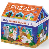 Puzzle Bunny House: 50 piezas - La Chata Merengüela