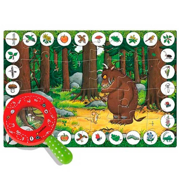 Puzzle Detective Grúfalo en el Bosque: 24 piezas - La Chata Merengüela