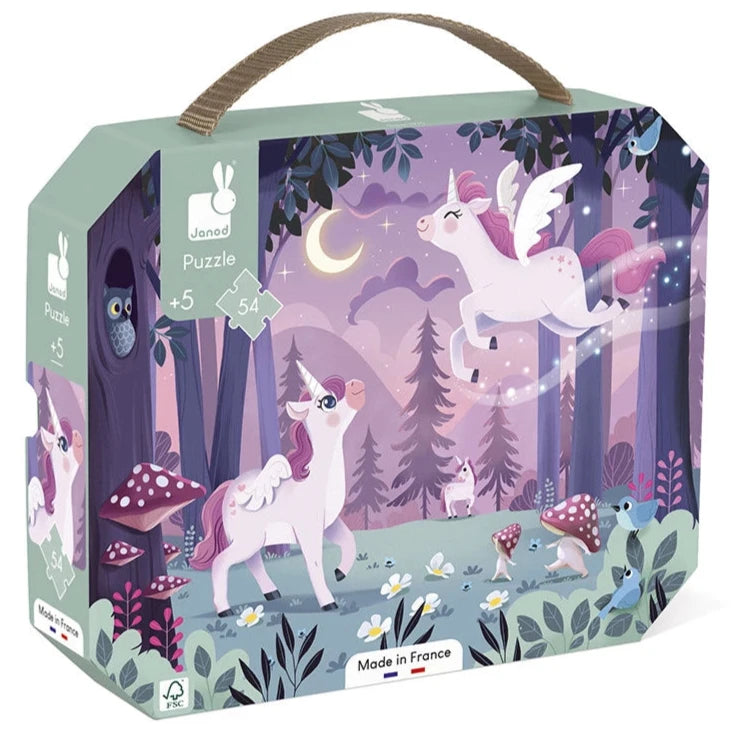 Puzzle unicornios: 54 piezas