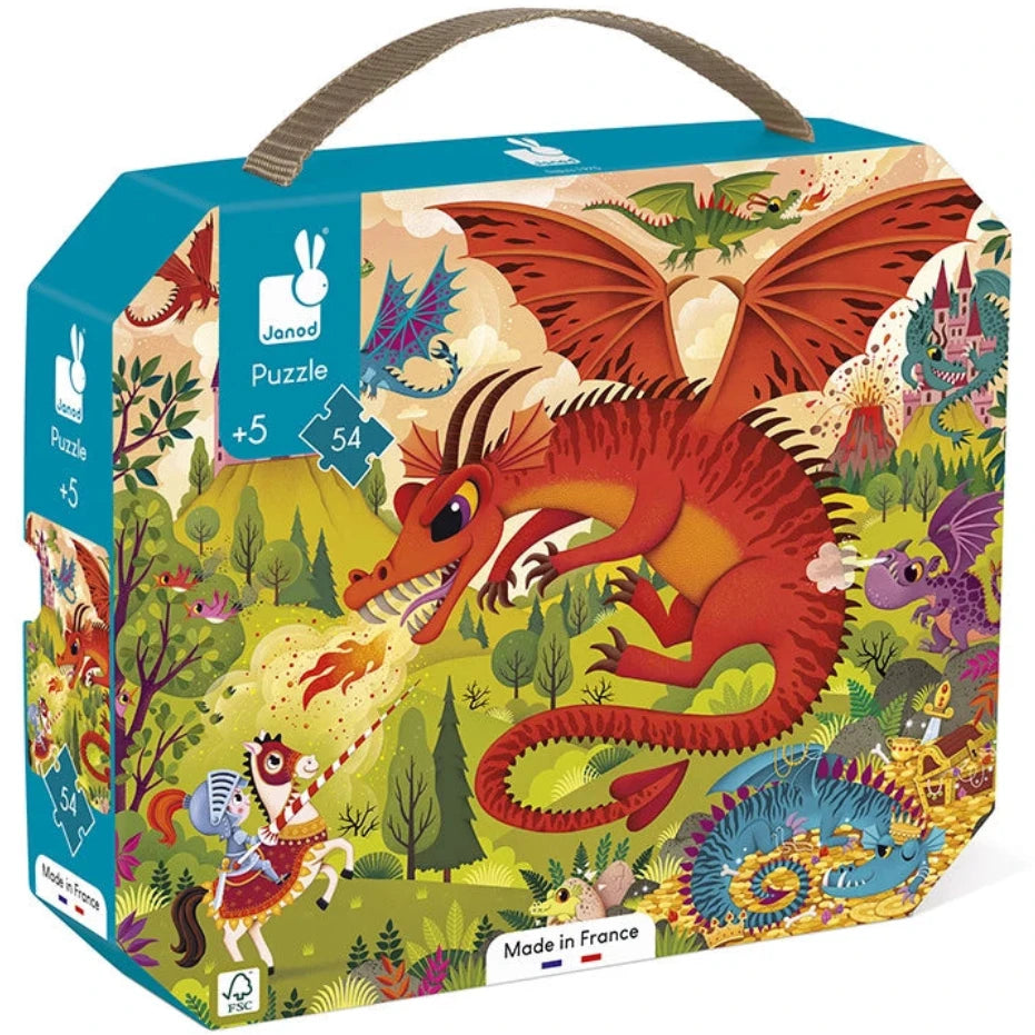 Puzzle reino de dragones: 54 piezas