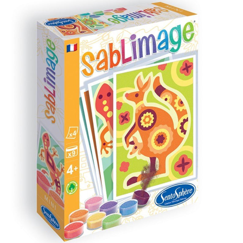 Arena de colores MINI SABLIMAGE · animales australianos